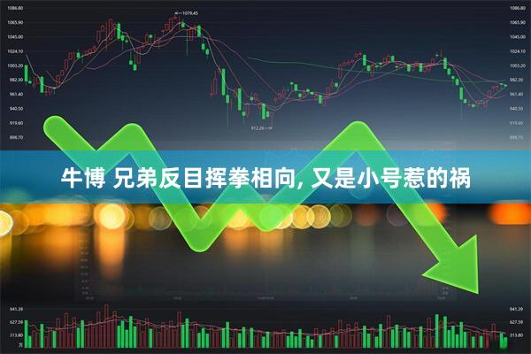牛博 兄弟反目挥拳相向, 又是小号惹的祸