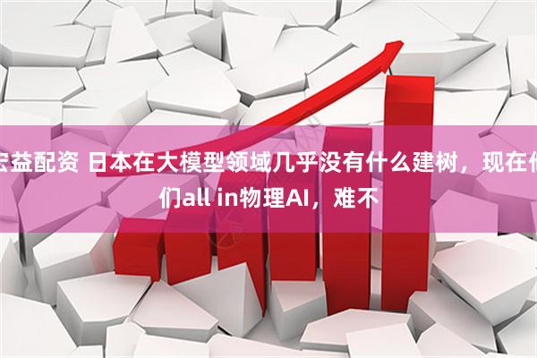 宏益配资 日本在大模型领域几乎没有什么建树，现在他们all in物理AI，难不
